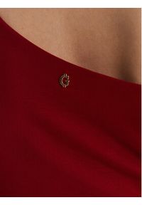 Guess Bluzka W6RP02 KC1J2 Czerwony Regular Fit. Kolor: czerwony. Materiał: wiskoza #2