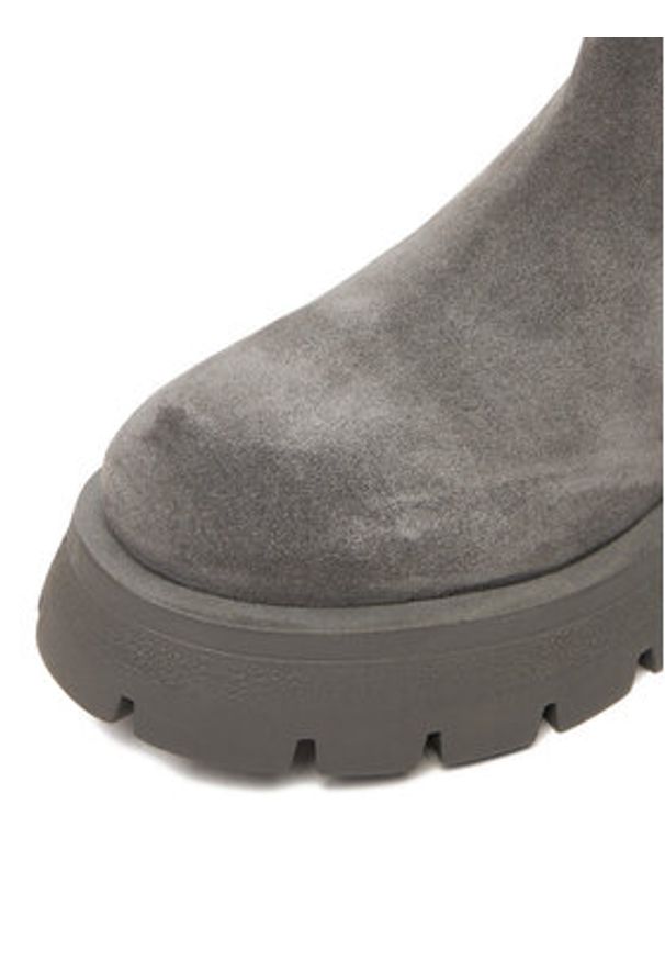 G-Star RAW - G-Star Raw Botki CEO-WI16-525-01 Szary. Kolor: szary. Materiał: zamsz, skóra