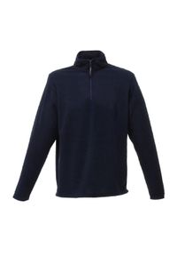 Regatta - Męski Polar Bluza Polarowa Top (170gsm). Kolor: wielokolorowy, niebieski, zielony. Materiał: polar. Sezon: zima