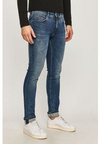 Tommy Jeans - Jeansy Scanton. Kolor: niebieski. Materiał: bawełna, denim, wiskoza, elastan, poliester #1