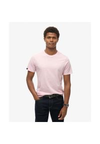 Koszulka Superdry Classic Essential. Kolor: różowy