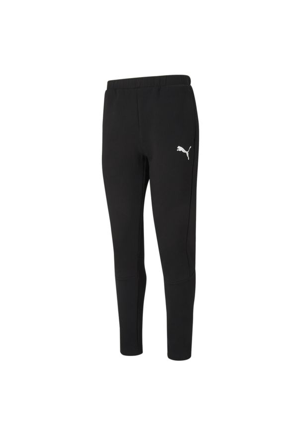 Spodnie męskie Puma EVOSTRIPE. Kolor: czarny. Materiał: materiał. Sport: fitness