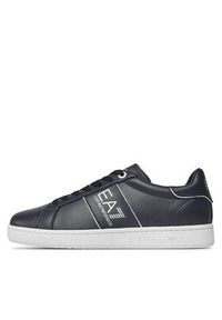 EA7 Emporio Armani Sneakersy X8X102 XK346 R370 Granatowy. Kolor: niebieski. Materiał: materiał #3