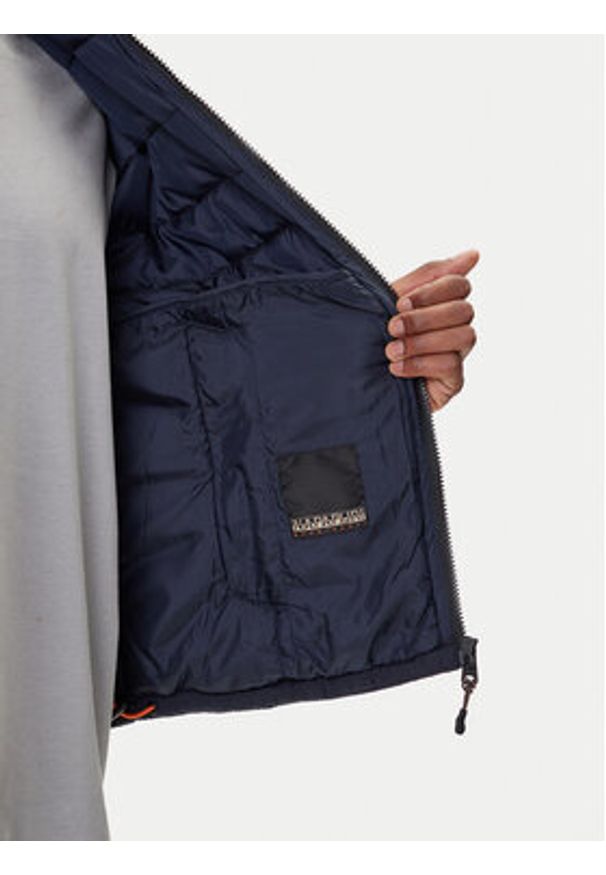 Napapijri Kurtka zimowa A-Gesar H NP0A88U3 Granatowy Regular Fit. Kolor: niebieski. Materiał: syntetyk. Sezon: zima