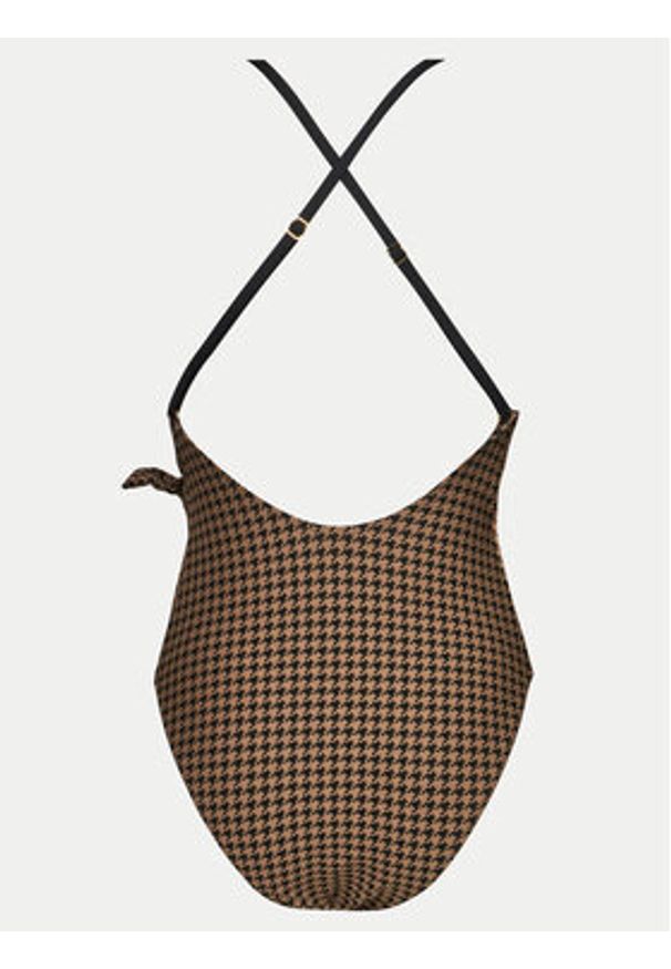 SELMARK - Selmark Strój kąpielowy BL057 Brązowy. Kolor: brązowy. Materiał: syntetyk