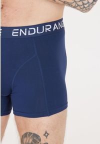 ENDURANCE - Bokserki bambusowe męskie Endurance Brighton 2-pack. Kolor: niebieski. Sport: fitness