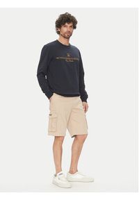 Aeronautica Militare Szorty materiałowe 251BE256CT3511 Beżowy Regular Fit. Kolor: beżowy. Materiał: bawełna #5