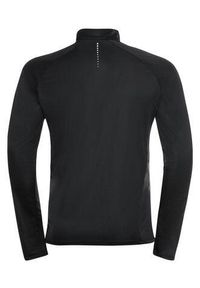 Bluza tech. męska Odlo Mid layer ESSENTIAL 1/2 ZIP. Kolor: wielokolorowy, czarny, szary