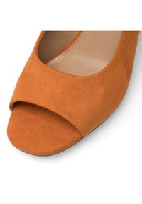 Clara Barson Sandały WYL3119-13 Pomarańczowy. Kolor: pomarańczowy. Materiał: materiał #7