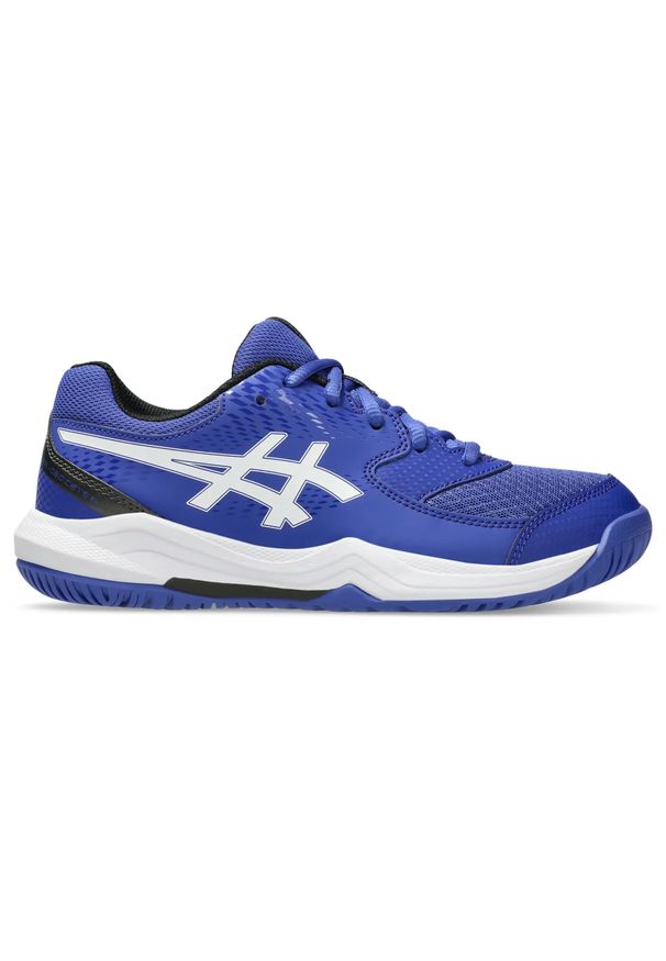 Buty tenisowe dla dzieci Asics Gel-dedicate 8 Gs. Kolor: niebieski, biały, wielokolorowy. Sport: tenis