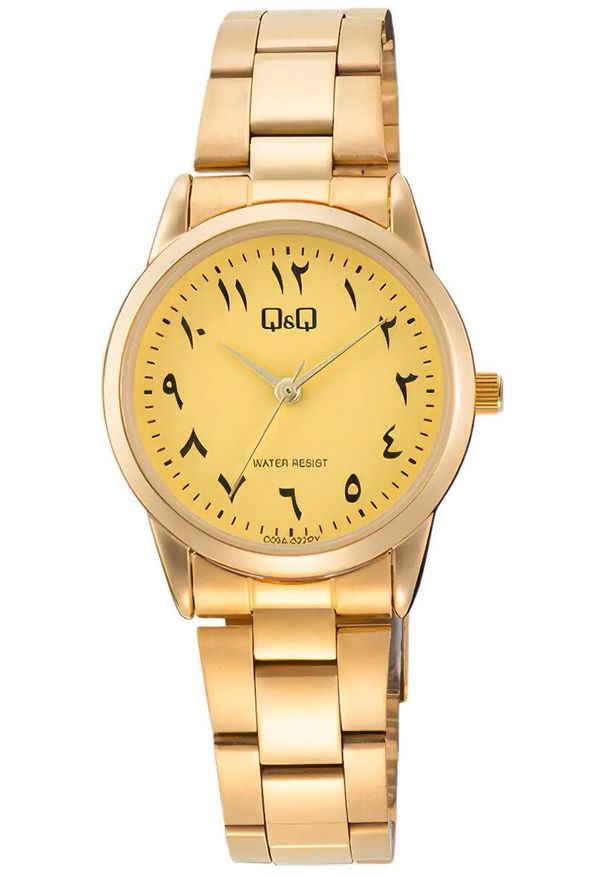 Zegarek damski QQ C09A-022P złoty. Kolor: złoty