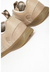 Burberry - Sneakersy męskie skórzane BURBERRY. Materiał: skóra #3