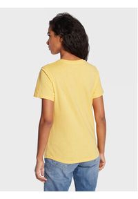 Pepe Jeans T-Shirt Wendy PL505480 Żółty Regular Fit. Kolor: żółty. Materiał: bawełna #3