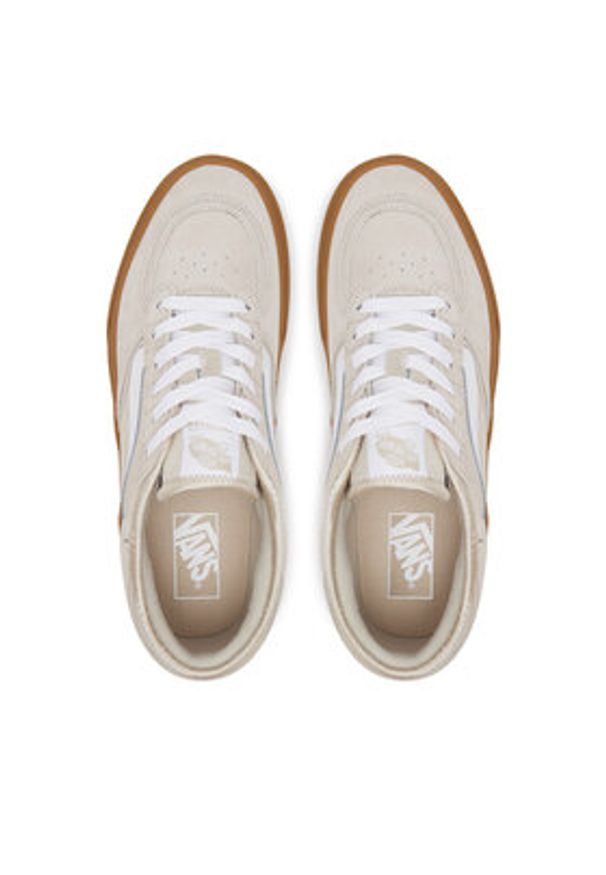 Vans Tenisówki Rowley Classic VN000SF42LH1 Beżowy. Kolor: beżowy. Materiał: skóra, zamsz