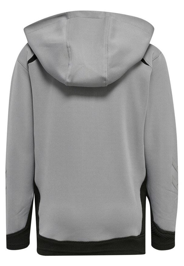 Bluza z kapturem dla dzieci Hummel hmlLEAD. Typ kołnierza: kaptur. Kolor: szary