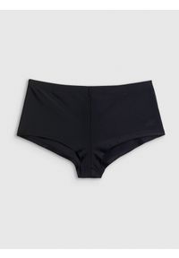 4f - 4F Dół od bikini damski - czarny L. Kolor: czarny. Materiał: materiał. Długość: długie #1