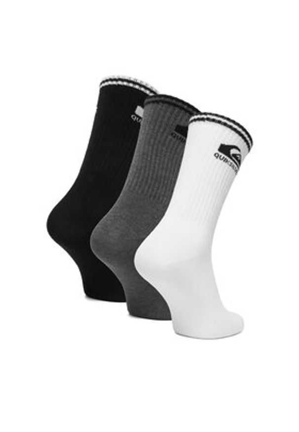 Quiksilver Skarpety długie CEO_BR_QUIK_2041_W_AW25 (3 PACK) Kolorowy. Materiał: bawełna. Wzór: kolorowy