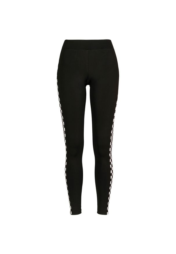 Urban Classics - Damskie legginsy Urban Classic class. Kolor: czarny, wielokolorowy, biały