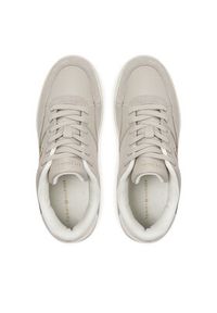 TOMMY HILFIGER - Tommy Hilfiger Sneakersy Essent Basket FW0FW08615 Szary. Kolor: szary. Materiał: skóra #3