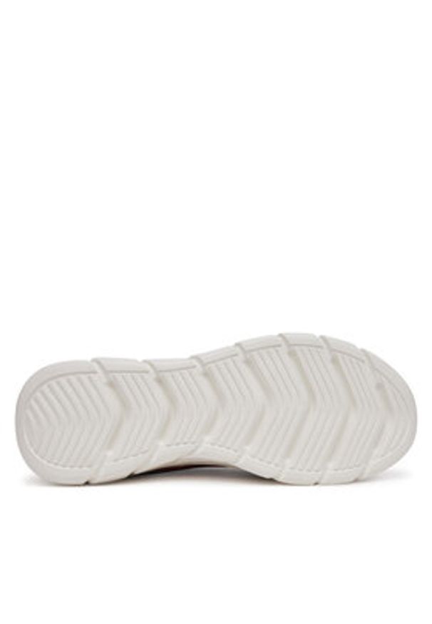 skechers - Skechers Sneakersy 117346/ROS Bordowy. Kolor: czerwony. Materiał: materiał