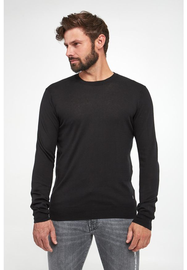 Liu Jo - Sweter męski z jedwabiem LIU JO. Materiał: jedwab