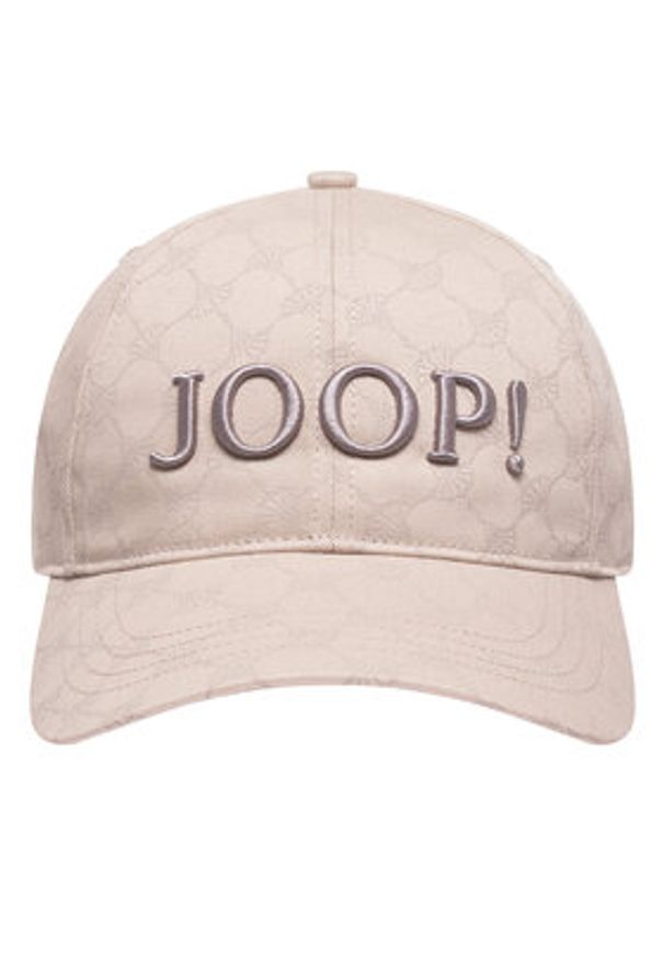 JOOP! Czapka z daszkiem 10017886 Beżowy. Kolor: beżowy. Materiał: materiał, bawełna