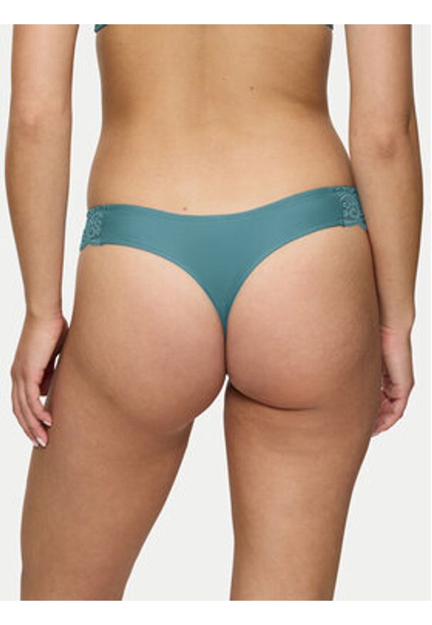 Triumph Stringi Amourette 10219152 Turkusowy. Kolor: turkusowy. Materiał: syntetyk