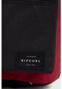 Rip Curl plecak męski kolor czerwony duży z nadrukiem. Kolor: czerwony. Wzór: nadruk #2