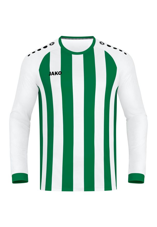 Dżersej z długim rękawem Jako Inter. Kolor: wielokolorowy, biały, zielony. Materiał: jersey. Długość rękawa: długi rękaw. Długość: długie. Sport: piłka nożna