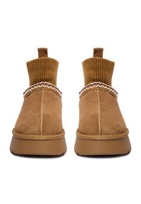 Badura Śniegowce EO-ANDREA-TS6278-01 Brązowy. Kolor: brązowy. Materiał: zamsz, skóra #2