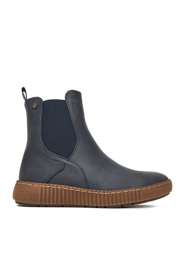 Botki Go Soft. Kolor: niebieski