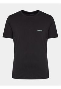 Hugo Komplet 3 t-shirtów 50480088 Czarny Regular Fit. Kolor: czarny. Materiał: bawełna #8