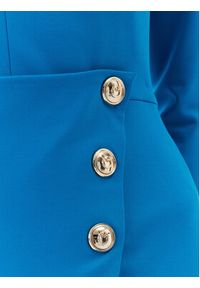 Pinko Sukienka koktajlowa 100943 A0HM Niebieski Regular Fit. Kolor: niebieski. Materiał: syntetyk. Styl: wizytowy