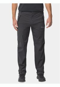 Jack Wolfskin Spodnie outdoor Glastal 1508221 Czarny Regular Fit. Kolor: czarny. Materiał: syntetyk. Sport: outdoor #1