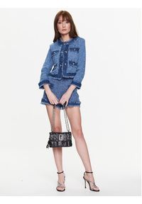 Pinko Szorty materiałowe 100405 A0I3 Niebieski Regular Fit. Kolor: niebieski. Materiał: bawełna #3