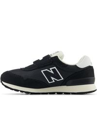 Buty dziecięce New Balance PV515LCC – czarne. Okazja: na uczelnię, na co dzień. Kolor: czarny. Materiał: materiał, syntetyk. Szerokość cholewki: normalna #4