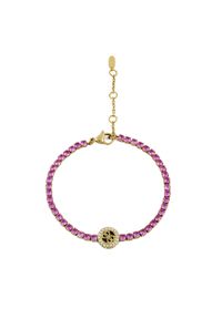 Guess Bransoletka JUBB05 142JW Złoty. Materiał: metalowe. Kolor: złoty #1