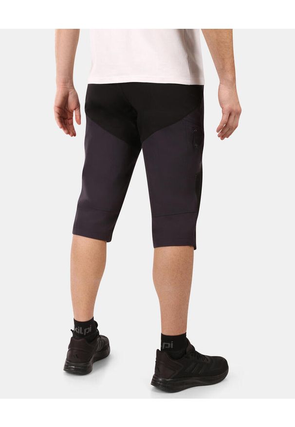 Męskie spodnie outdoorowe 3/4 Kilpi OLPRA-M. Kolor: czarny. Materiał: nylon