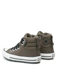 Converse Trampki Chuck Taylor All Star Berkshire Boot A04812C Beżowy. Kolor: beżowy. Materiał: skóra