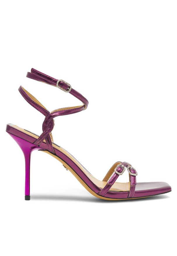 Nine West Sandały ZL23014CC Fioletowy. Kolor: fioletowy. Materiał: syntetyk