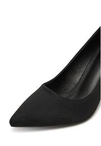 DeeZee Czółenka DZ0010 Czarny. Kolor: czarny. Materiał: materiał #7