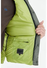 Blauer USA - BLAUER Zielony puchowy bezrękawnik męski Sebastian, Rozmiar L. Kolor: zielony. Materiał: puch. Długość rękawa: bez rękawów #5