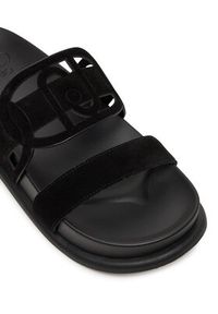 Liu Jo Klapki SA5125 PX002 Czarny. Kolor: czarny. Materiał: zamsz, skóra #6