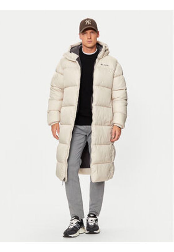 columbia - Columbia Kurtka zimowa Puffect™ 2086811 Beżowy Regular Fit. Kolor: beżowy. Materiał: syntetyk. Sezon: zima