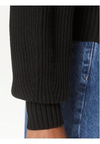 Calvin Klein Jeans Golf J20J221960 Czarny Regular Fit. Typ kołnierza: golf. Kolor: czarny. Materiał: bawełna #4