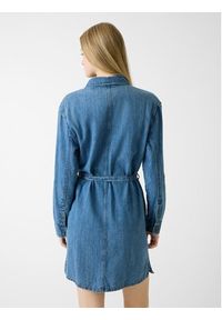 Guess Jeans Sukienka codzienna 180487 Niebieski Classic Fit. Okazja: na co dzień. Kolor: niebieski. Typ sukienki: proste. Styl: casual #3