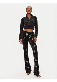 Juicy Couture Bluza Tasha JCWCT24305 Czarny Slim Fit. Kolor: czarny. Materiał: syntetyk #2