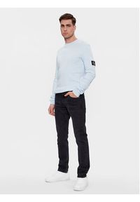 Calvin Klein Jeans Bluza J30J323485 Niebieski Regular Fit. Kolor: niebieski. Materiał: bawełna #3