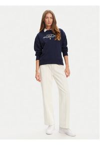 U.S. Polo Assn. Bluza WUP1352 Granatowy Regular Fit. Typ kołnierza: polo. Kolor: niebieski. Materiał: bawełna, syntetyk #2