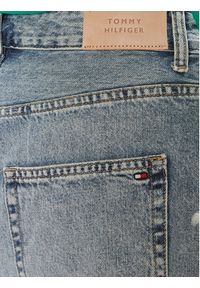 TOMMY HILFIGER - Tommy Hilfiger Spódnica jeansowa WW0WW40656 Niebieski Relaxed Fit. Kolor: niebieski. Materiał: bawełna